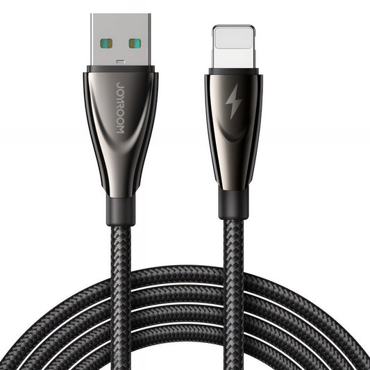 USB-A - Lightning kabel za prijenos podataka i punjenje Joyroom SA31-AL3, 18W, 1.2m, Crna