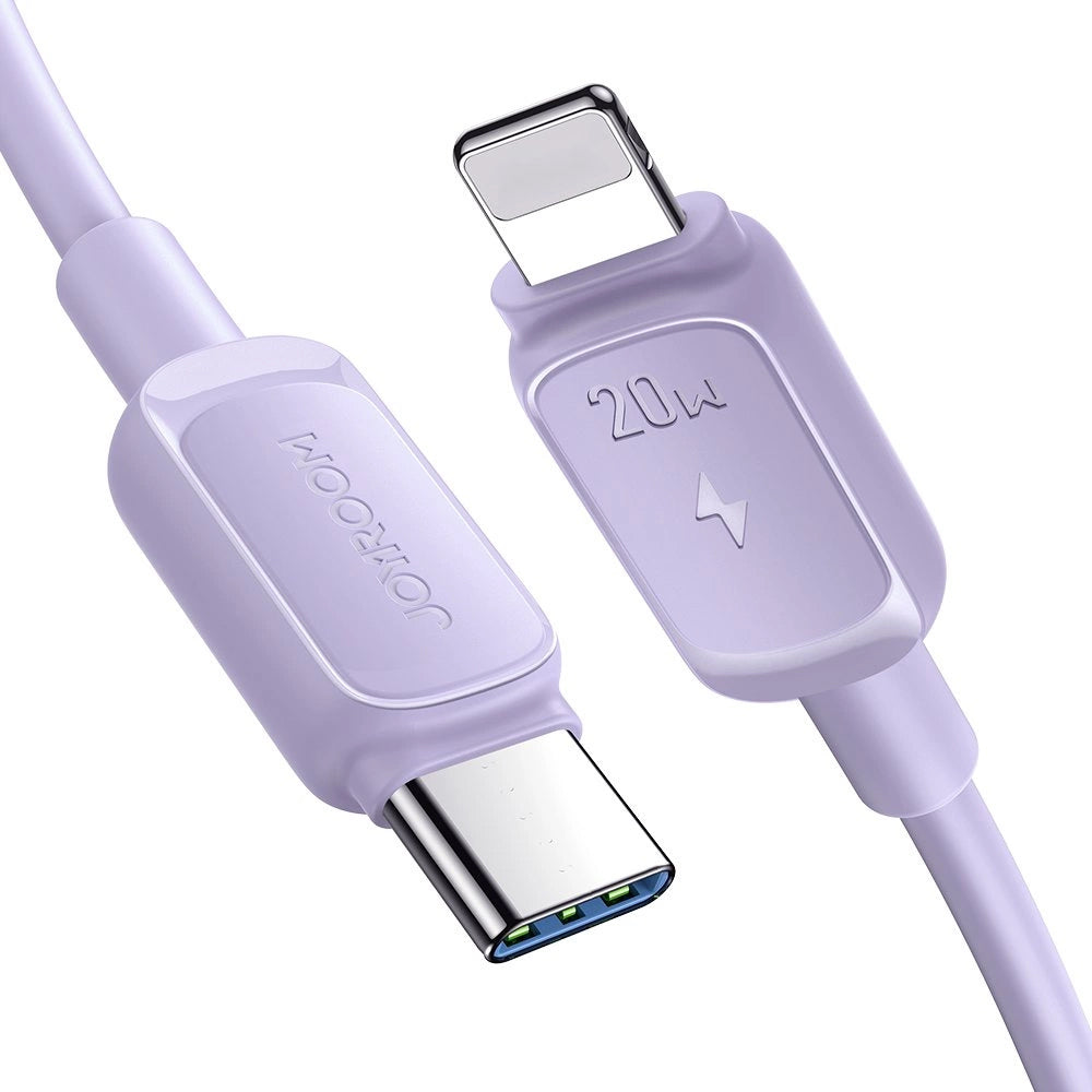 USB-C kabel za prijenos podataka i punjenje - Lightning Joyroom S-A14, 20W, 1.2m, Ljubičasta