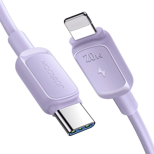USB-C kabel za prijenos podataka i punjenje - Lightning Joyroom S-A14, 20W, 1.2m, Ljubičasta