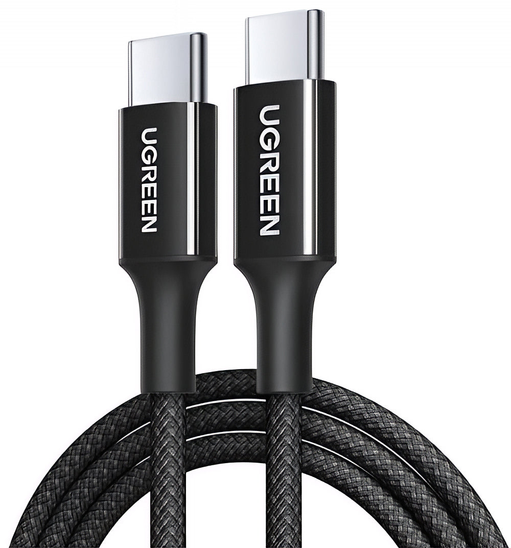 USB-C - USB-C kabel za prijenos podataka i punjenje UGREEN L502, 100W, 2m, Crna
