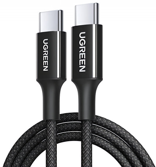 USB-C - USB-C kabel za prijenos podataka i punjenje UGREEN L502, 100W, 2m, Crna