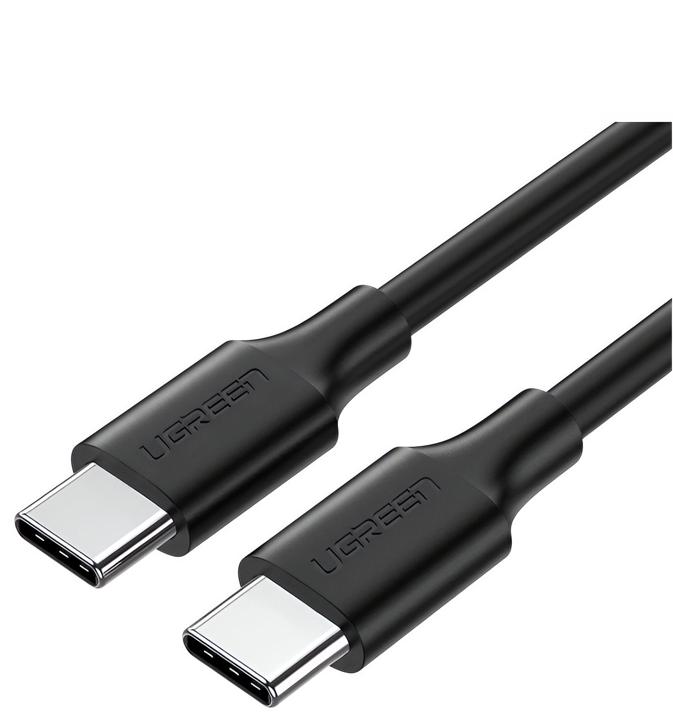 USB-C kabel za prijenos podataka i punjenje - USB-C UGREEN US286, 60W, 0.5m, Crna