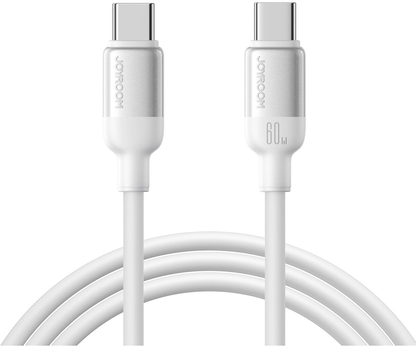 USB-C - USB-C kabel za prijenos podataka i punjenje Joyroom S-A62 Lively, 60W, 1.2m, Bijela