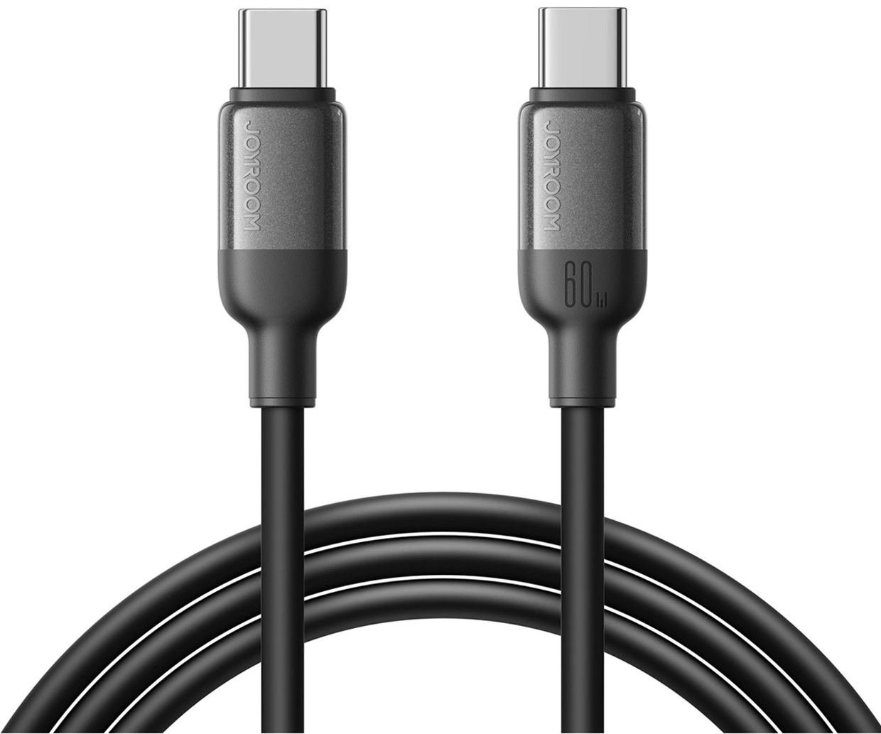 Kabel za prijenos podataka i punjenje USB-C - USB-C Joyroom S-A62 Lively, 60W, 1.2m, Crna