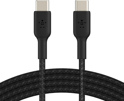 USB-C - USB-C kabel za prijenos podataka i punjenje Belkin BoostCharge Pro, 60W, 2m, Crni CAB004bt2MBK