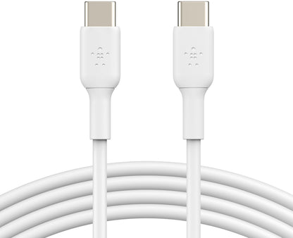 Kabel za prijenos podataka i punjenje USB-C - USB-C Belkin BoostCharge, 60W, 2m, Bijeli CAB003bt2MWH