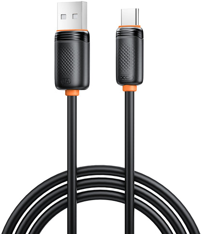Kabel za prijenos podataka i punjenje USB-A - USB-C XO Design NB302, 18W, 1m, Crni