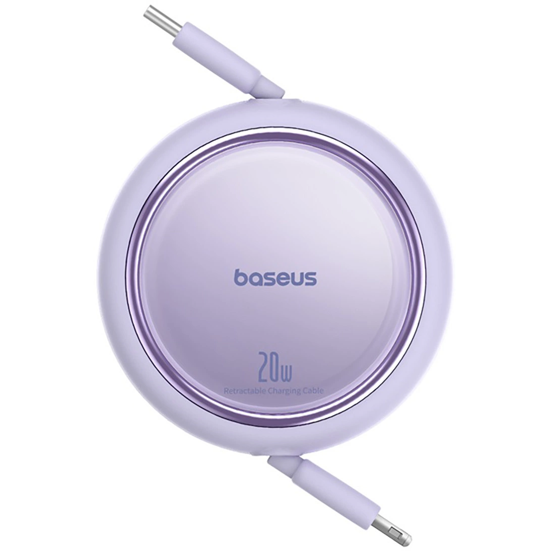 Kabel za prijenos podataka i punjenje USB-C - Lightning Baseus Free2Pull Mini Retractable, 20W, Ljubičasta P10364501511-00