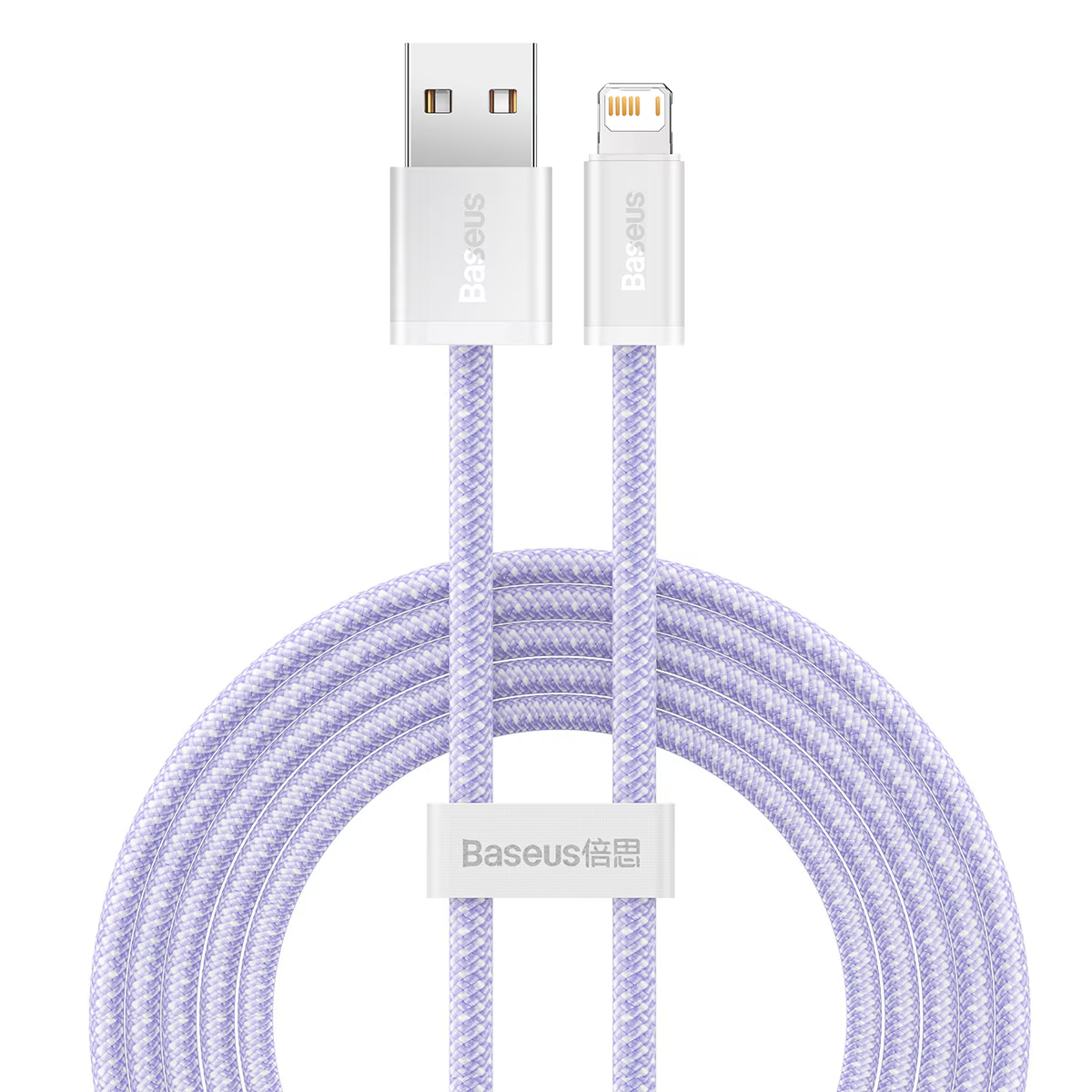 Kabel za prijenos podataka i punjenje USB-A - Lightning Baseus Dynamic Series, 18W, 2m, Ljubičasta CALD000505