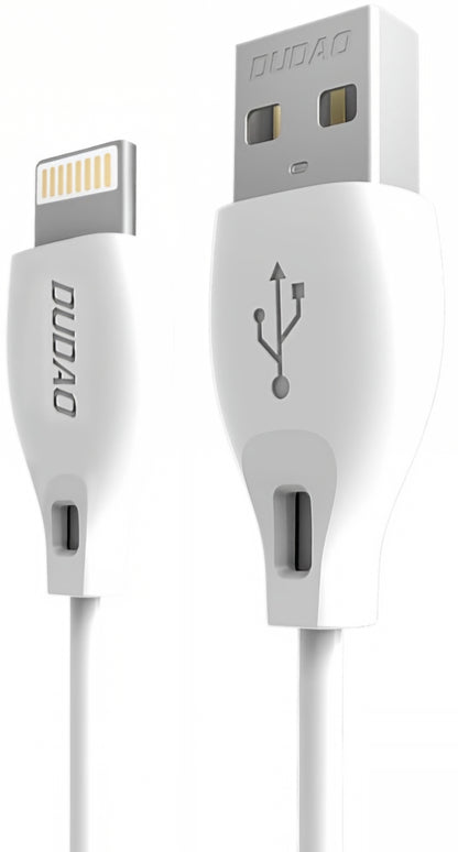 Kabel za prijenos podataka i punjenje USB-A - Lightning Dudao L4L, 18W, 1m, Bijeli