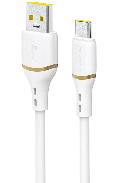 Kabel za prijenos podataka i punjenje USB-A - USB-C Dudao L25T, 100W, 1m, Bijela