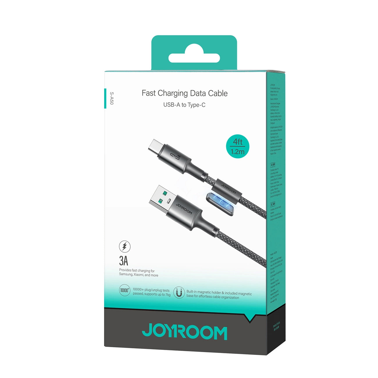 Kabel za podatke i punjenje USB-A - USB-C Joyroom S-A50, 60W, 1.2m, Sivi