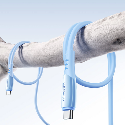 Kabel za podatke i punjenje USB-C - USB-C Joyroom S-A59 Vibrant, 60W, 1.2m, Plavi
