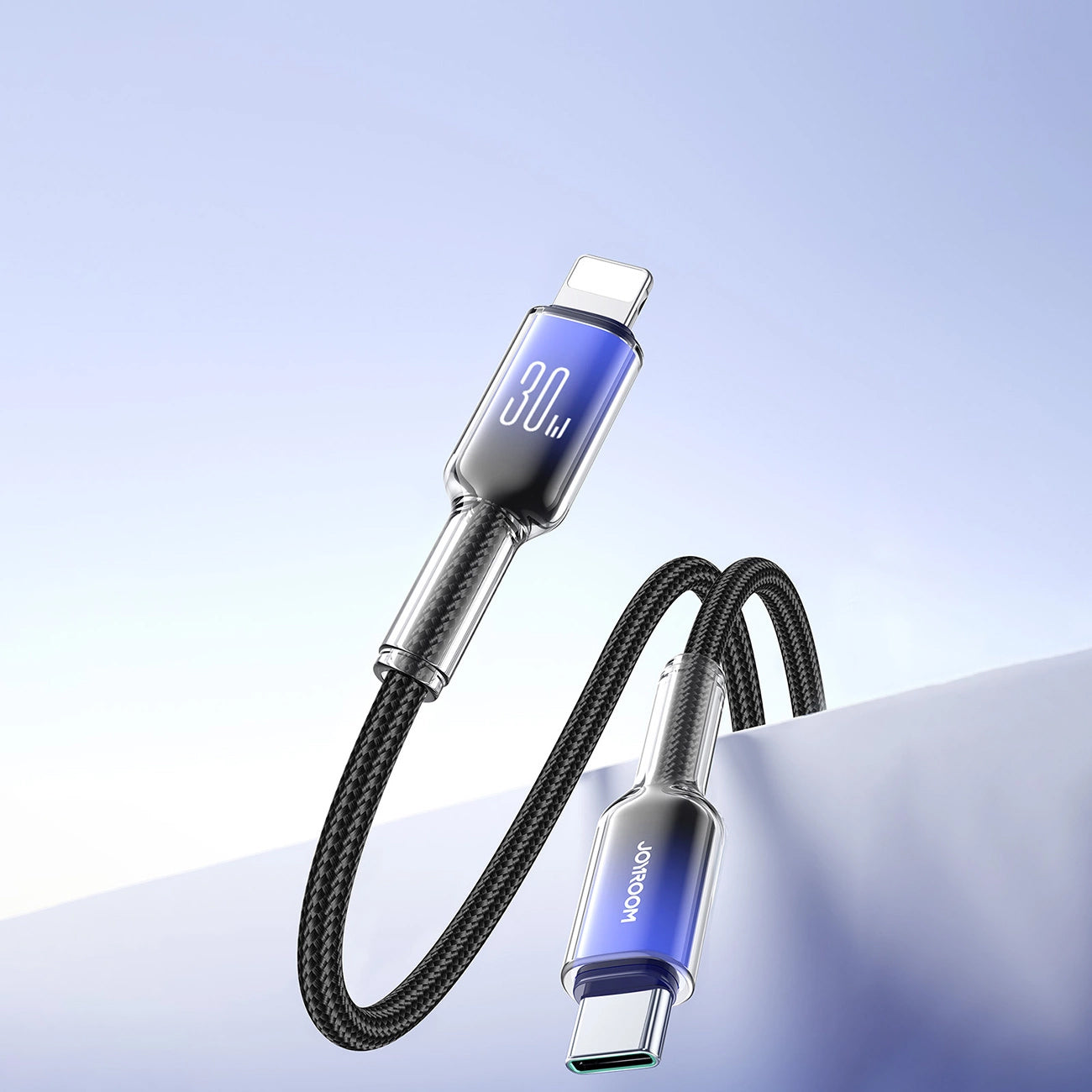 USB-C kabel za prijenos podataka i punjenje - Lightning Joyroom S-A42, 30W, 1.2m, Crna
