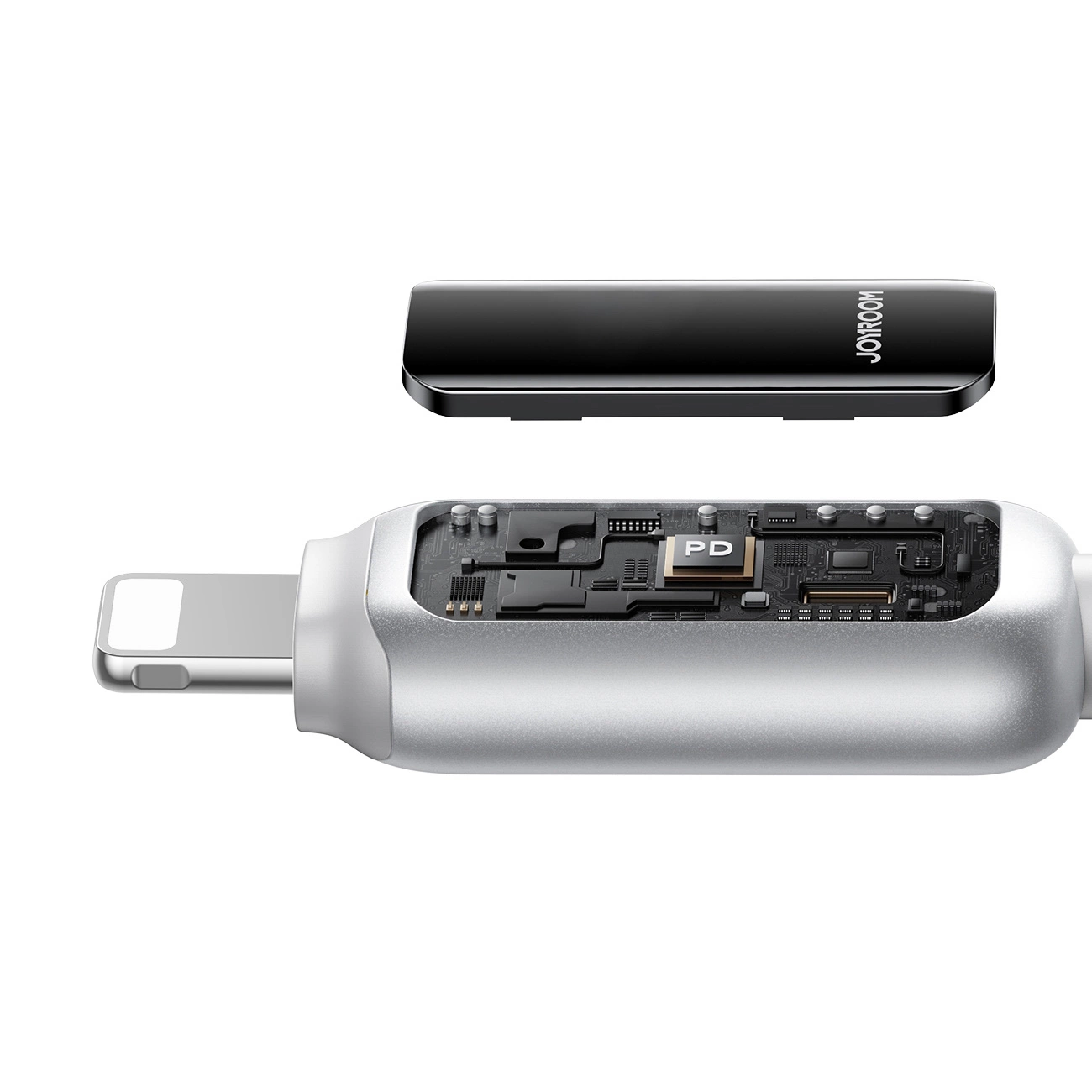 Kabel za podatke i punjenje USB-A - Lightning Joyroom S-A55 StarFlight Display, 18W, 1.2m, Bijeli