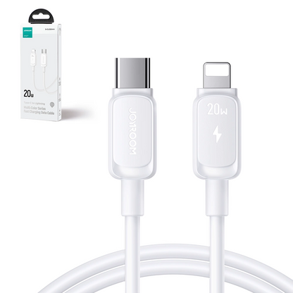 Kabel za podatke i punjenje USB-C - Lightning Joyroom S-A14, 30W, 1.2m, Bijeli