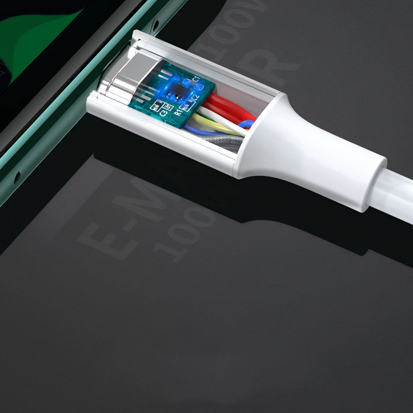 Kabel za podatke i punjenje USB-C - USB-C UGREEN US300, 100W, 2m, Bijeli