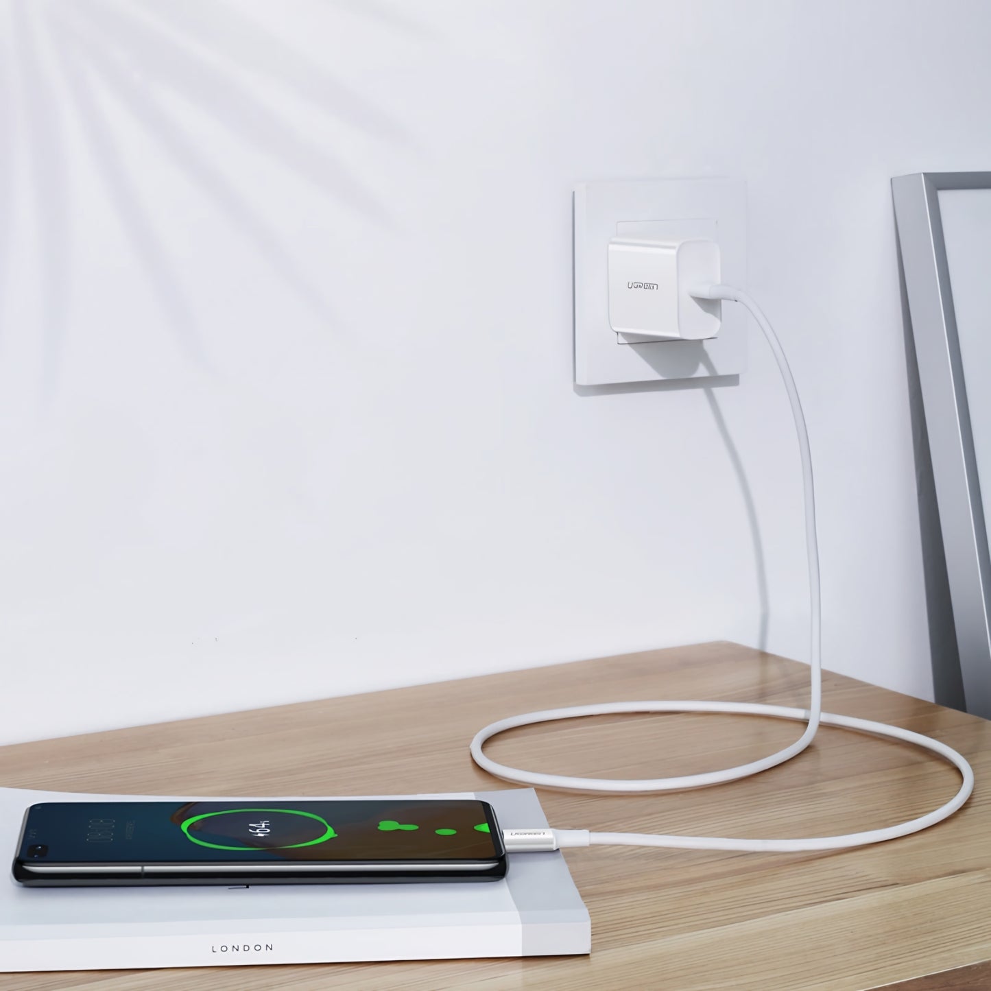 Kabel za podatke i punjenje USB-C - USB-C UGREEN US300, 100W, 2m, Bijeli