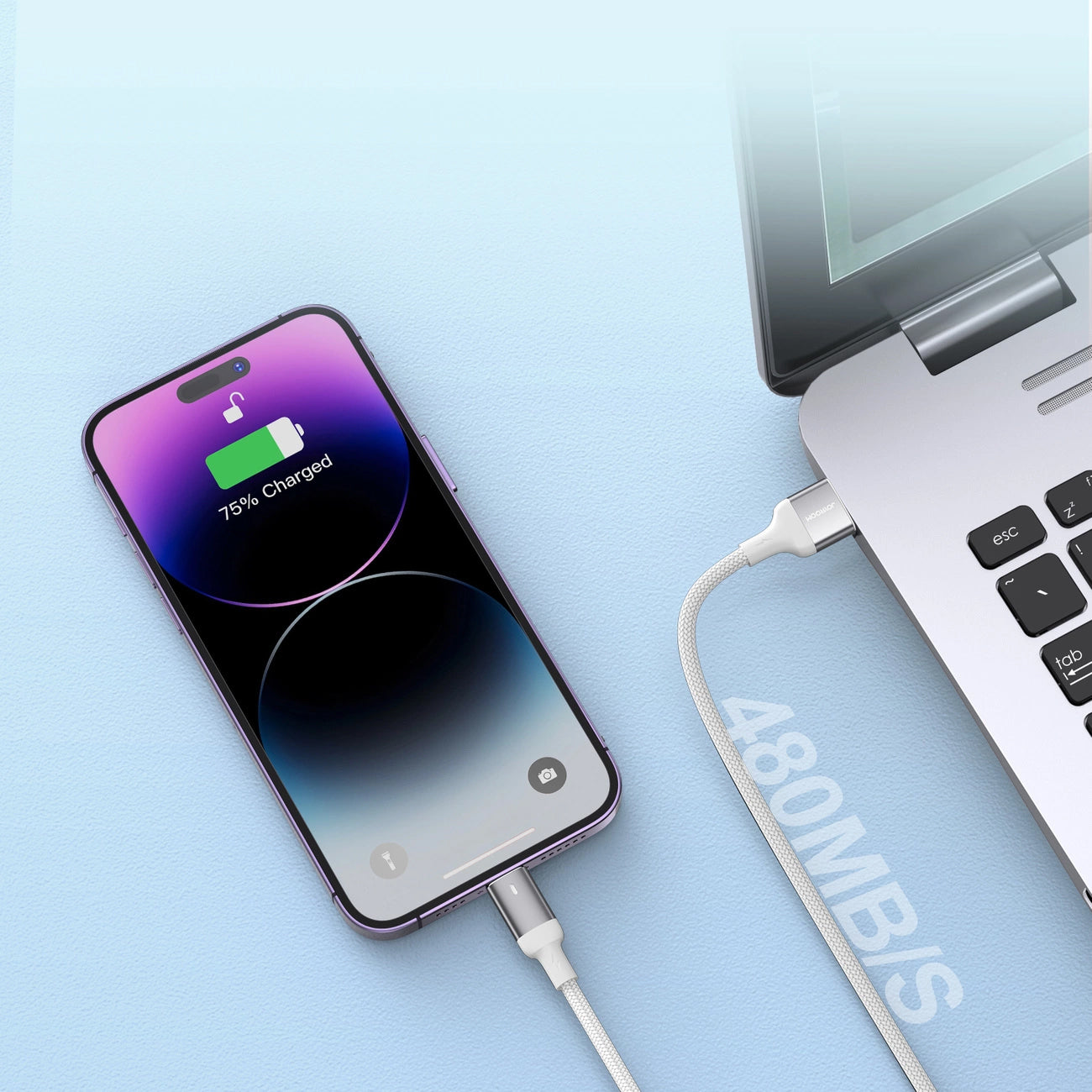 Kabel za podatke i punjenje USB-A - Lightning Joyroom A10, 18W, 1.2m, Bijeli
