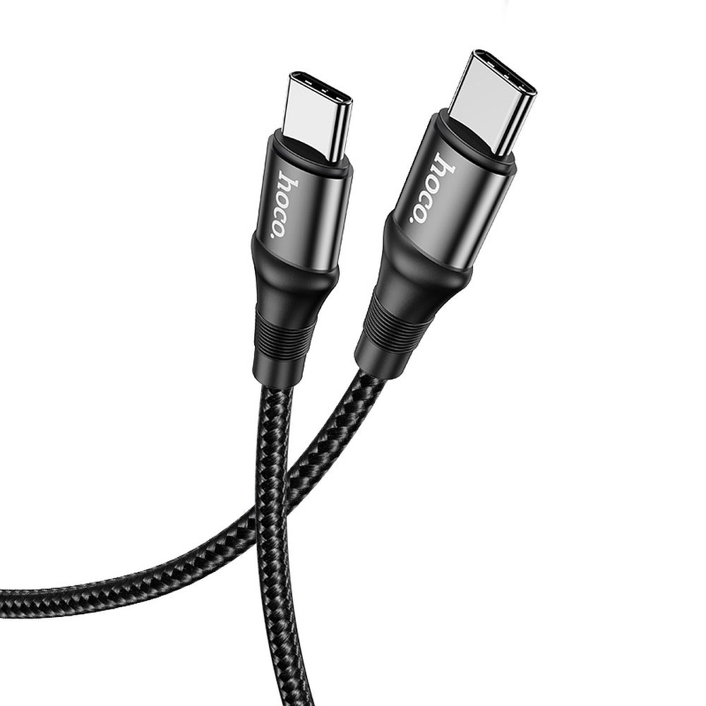 Kabel za Prijenos Podataka i Punjenje USB-C - USB-C HOCO X50, 100W, 1m, Crni