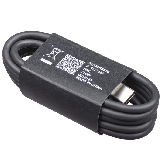 Kabel za prijenos podataka i punjenje USB-C - USB-C Motorola, 1m, Crni SC18D13215