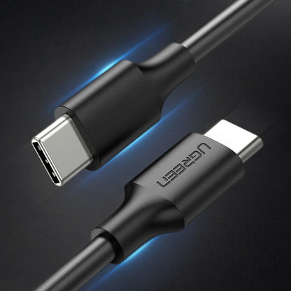 Kabel za Prijenos Podataka i Punjenje USB-C - USB-C UGREEN US286, 60W, 2m, Crni