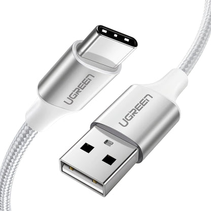 Kabel za podatke i punjenje USB-A - USB-C UGREEN US288, 18W, 1m, Bijeli