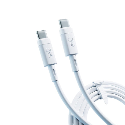 USB-C kabel za prijenos podataka i punjenje - USB-C 3MK Hyper Silicone, 60W, 1m, Bijela