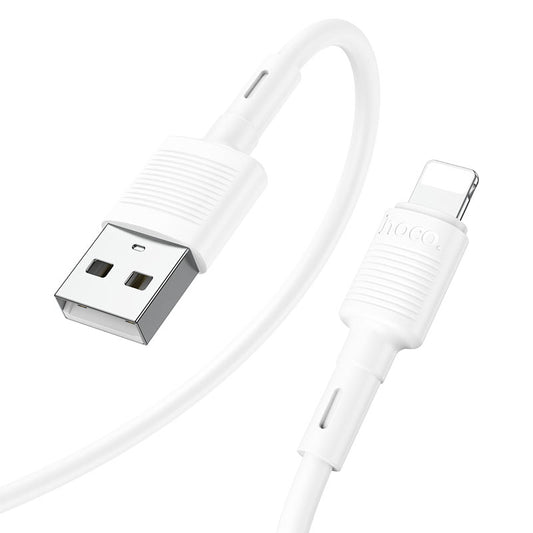 Kabel za prijenos podataka i punjenje USB-A - Lightning HOCO X83 Victory, 18W, 1m, Bijeli