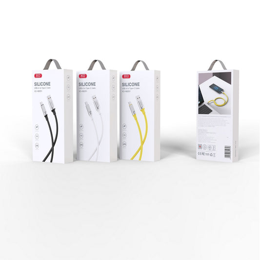 Kabel za podatke i punjenje USB-A - USB-C XO Design NB251, 18W, 1m, Crni