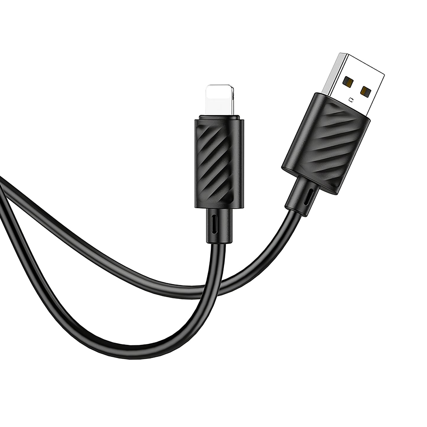 Kabel za Prijenos Podataka i Punjenje USB-A - Lightning HOCO X88, 18W, 1m, Crni