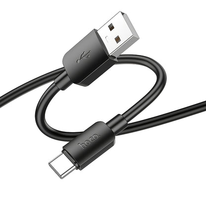 Kabel za prijenos podataka i punjenje USB-A - USB-C HOCO X96, 27W, 1m, Crni