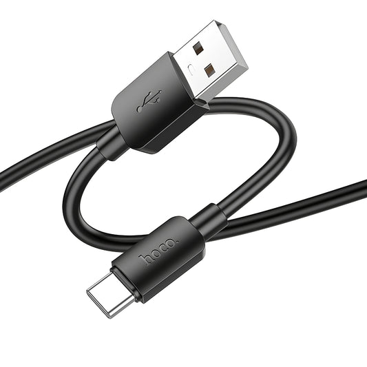 Kabel za prijenos podataka i punjenje USB-A - USB-C HOCO X96, 27W, 1m, Crni