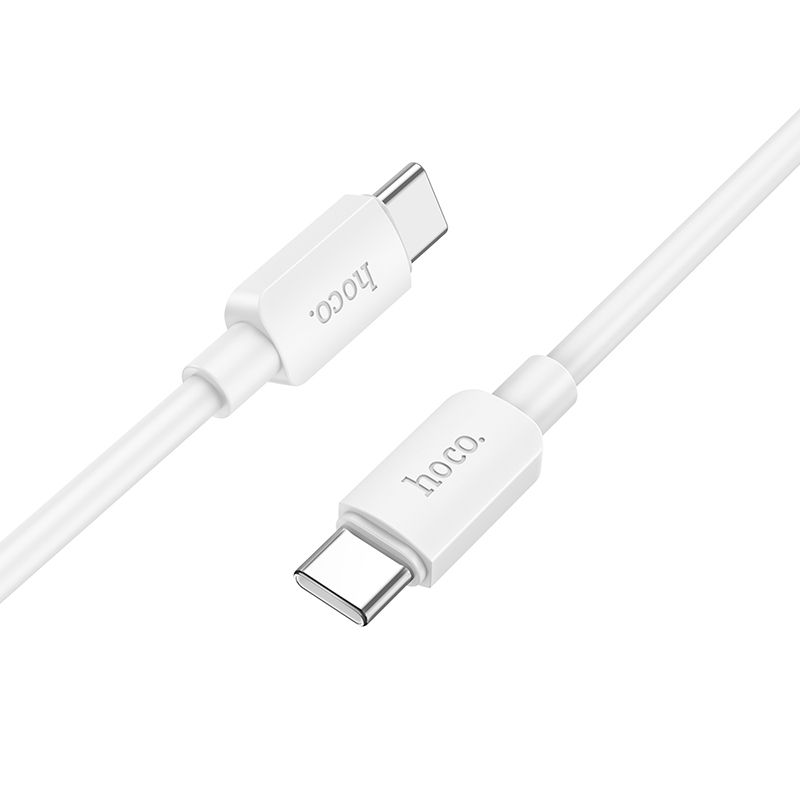 Kabel za Prijenos Podataka i Punjenje USB-C - USB-C HOCO X96, 60W, 1m, Bijeli