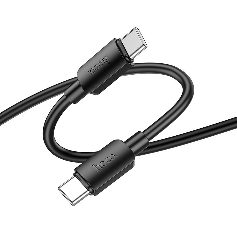 Kabel za Prijenos Podataka i Punjenje USB-C - USB-C HOCO X96, 60W, 1m, Crni