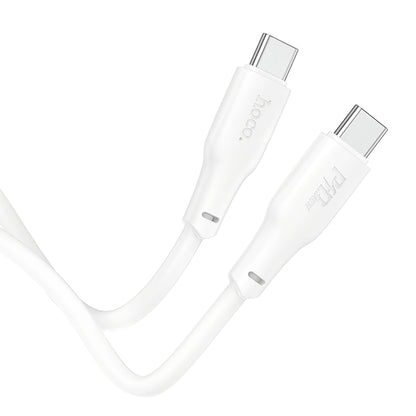 Kabel za Prijenos Podataka i Punjenje USB-C - USB-C HOCO X93, 240W, 1m, Bijeli