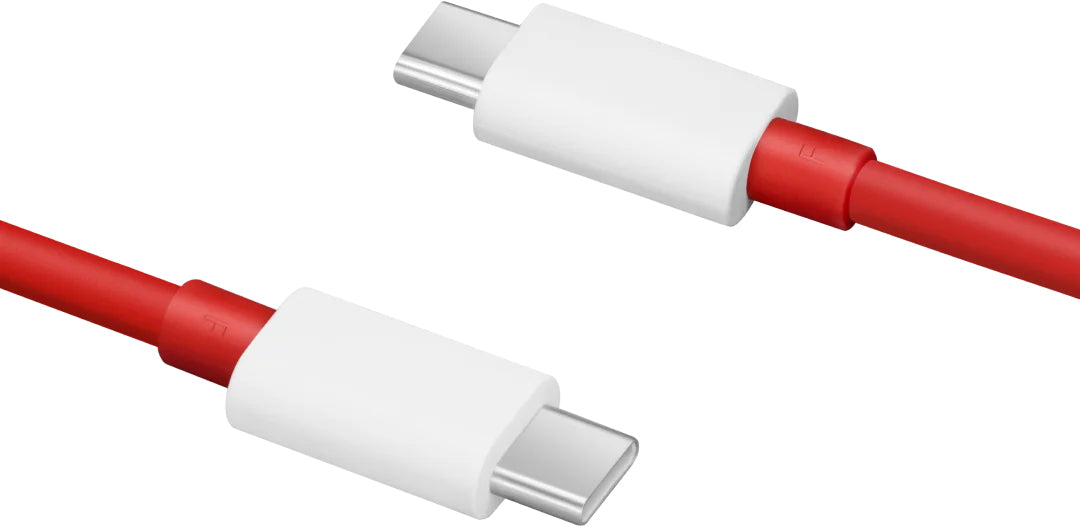 Kabel za Prijenos Podataka i Punjenje USB-C - USB-C OnePlus DL152, 150W, 1m, Crveni 5461100529