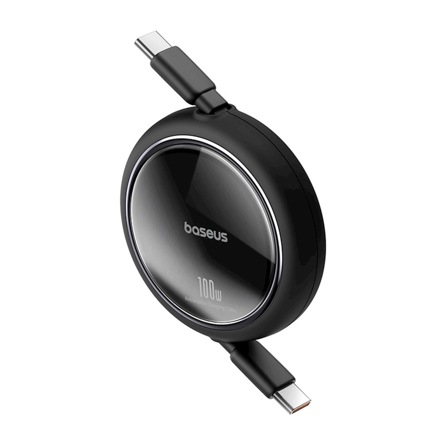 Kabel za Prijenos Podataka i Punjenje USB-C - USB-C Baseus Free2Draw Mini Povlačni, 100W, 1m, Crni P10364500111-00