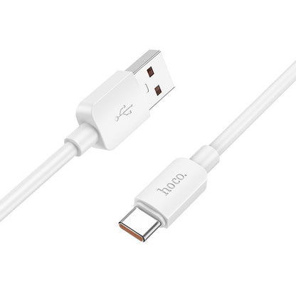 Kabel za prijenos podataka i punjenje USB-A - USB-C HOCO X96, 100W, 1m, Bijeli