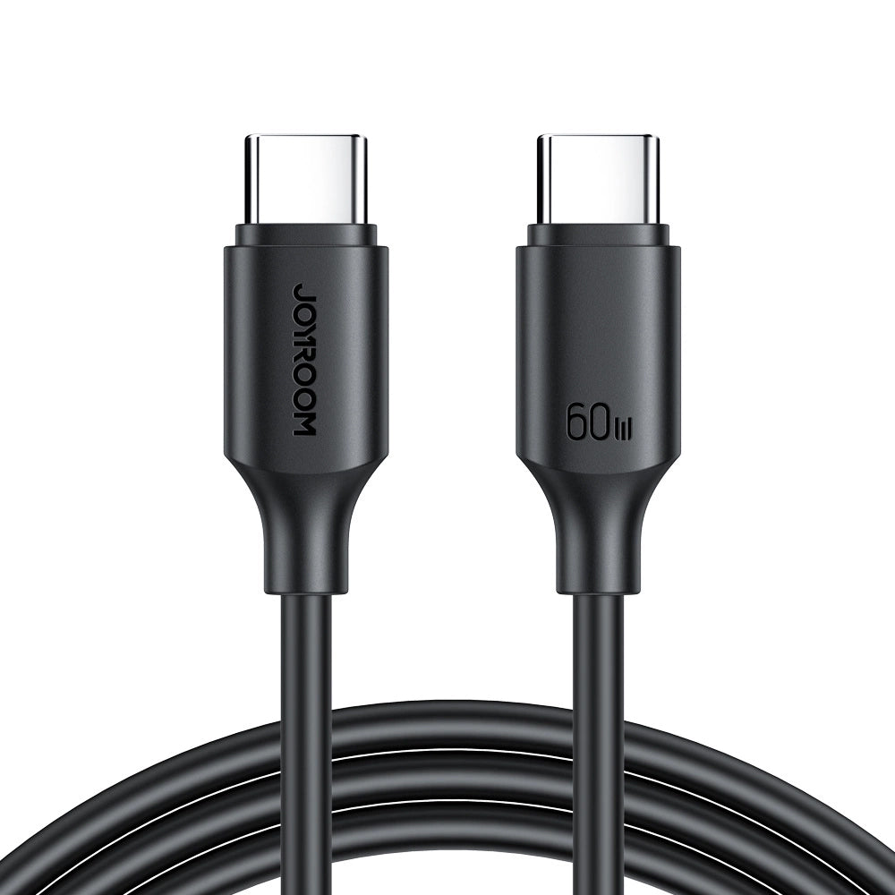 Kabel za Prijenos Podataka i Punjenje USB-C - USB-C Joyroom S-CC060A9, 60W, 1m, Crni