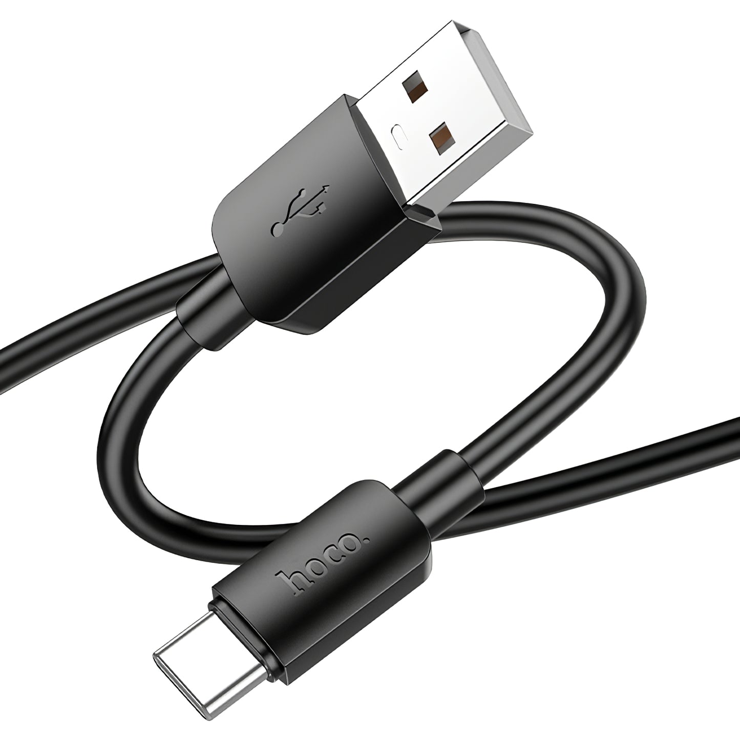 Kabel za prijenos podataka i punjenje USB-A - USB-C HOCO X96, 27W, 0.25m, Crni