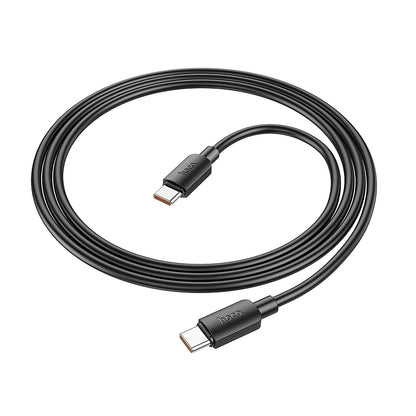 Kabel za podatke i punjenje USB-C - USB-C HOCO X96, 100W, 1m, Crni