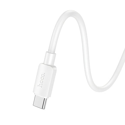 Kabel za podatke i punjenje USB-C - USB-C HOCO X96, 100W, 1m, Bijeli