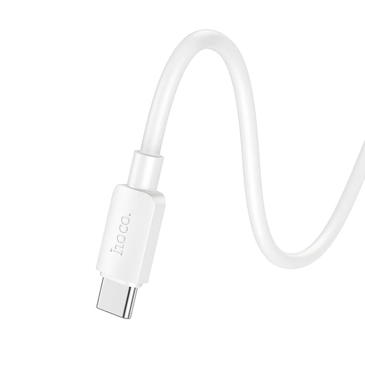 Kabel za podatke i punjenje USB-C - USB-C HOCO X96, 100W, 1m, Bijeli