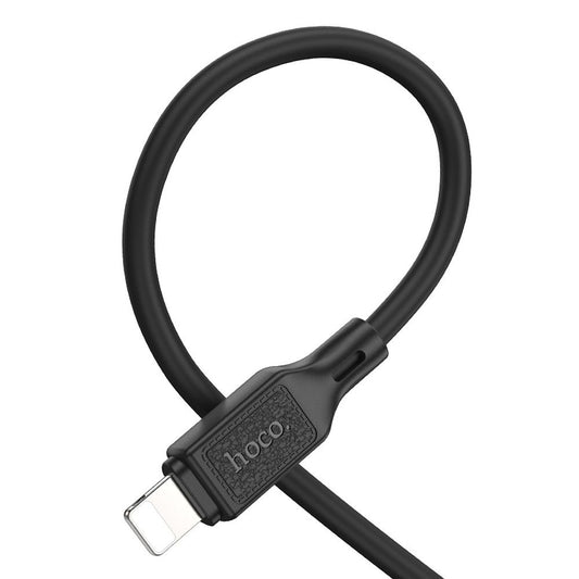 Kabel za prijenos podataka i punjenje USB-A - Lightning HOCO X90, 18W, 1m, Crni