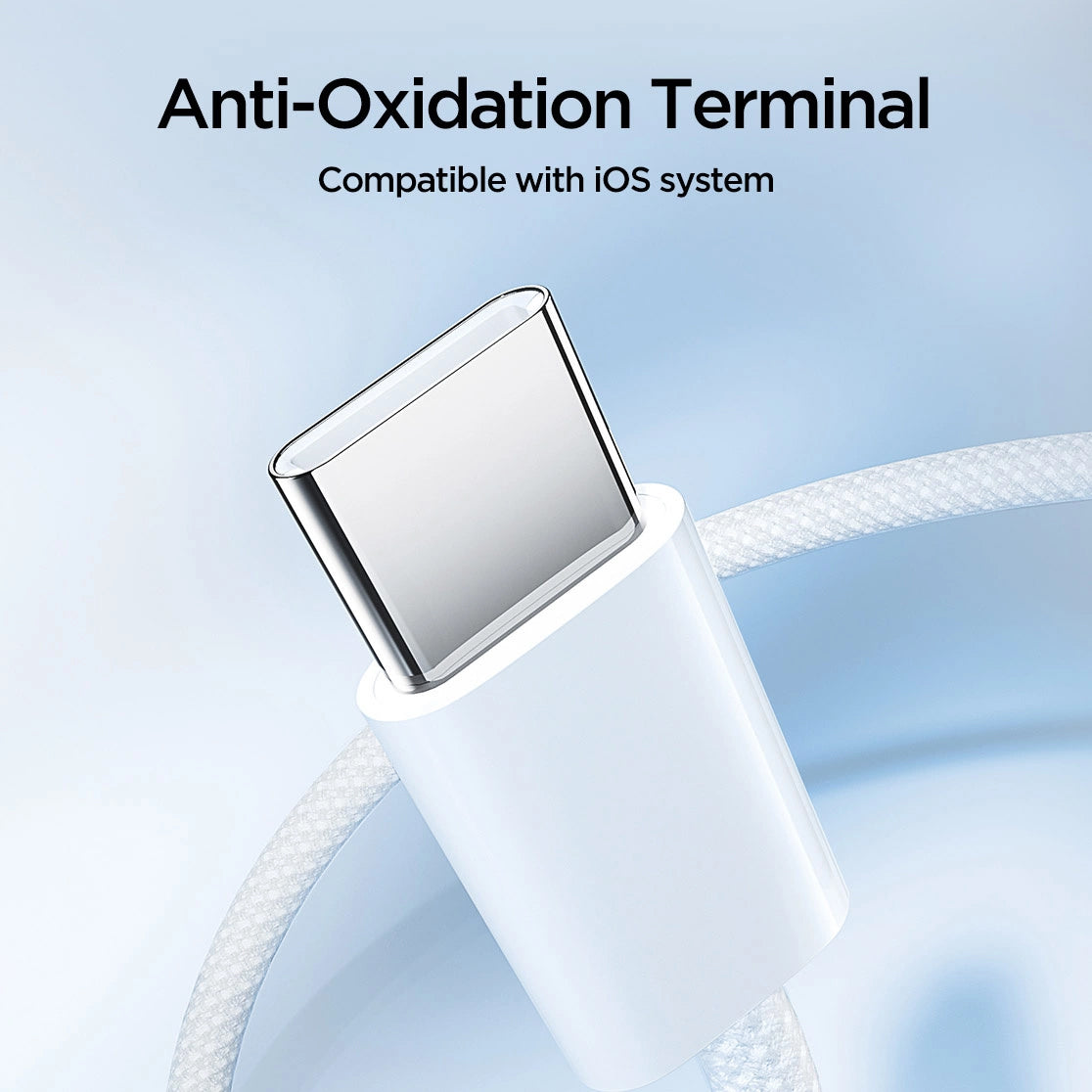 Kabel za Prijenos Podataka i Punjenje USB-C - USB-C Joyroom S-A45, 60W, 1m, Bijeli