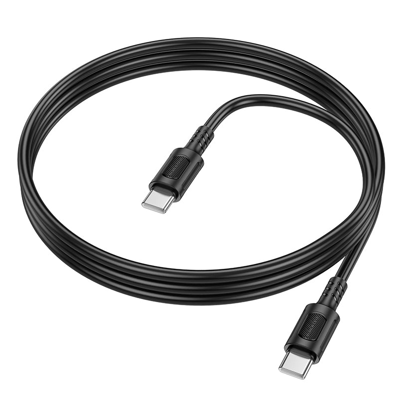 Kabel za podatke i punjenje USB-C - USB-C Borofone BX111 Feliz, 60W, 1m, Crni