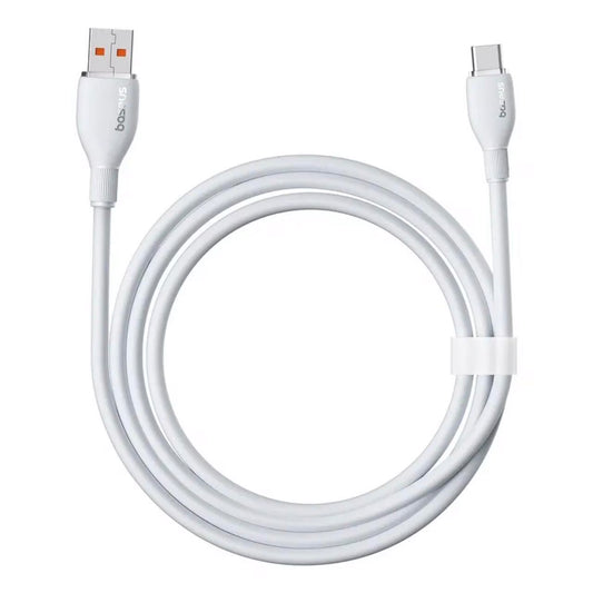 Kabel za Prijenos Podataka i Punjenje USB-A - USB-C Baseus Pudding, 100W, 2m, Bijeli P10355703221-01