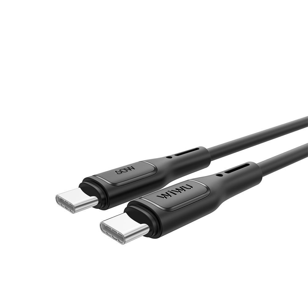 Kabel za Prijenos Podataka i Punjenje USB-C - USB-C WiWu Wi-C043E Starlink, 60W, 1m, Crni