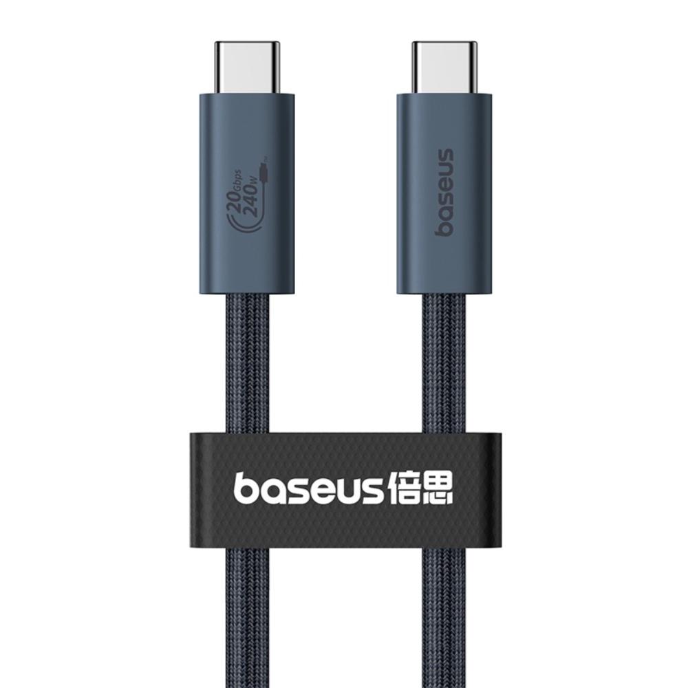 Cablu Date si Incarcare USB-C - USB-C Baseus Flash Series II, 240W, 1.8m, Negru P10311803112-00